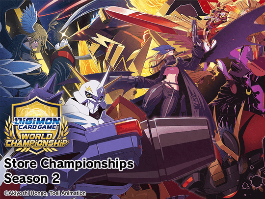 Saturday 10th of October - Digimon WCS 26-27 STORE CHAMPIONSHIPS SEASON 2 - Onsite Event