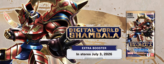 Friday 3rd of July - Digimon - Digital World Shambala [EX-12] Release - Onsite Event